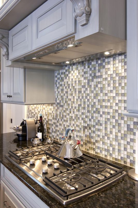 Granite Backsplash Installation